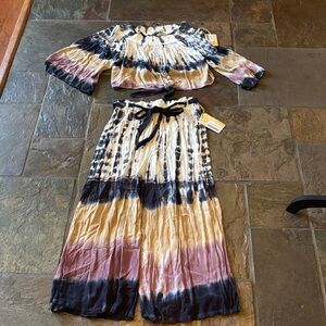 Tie-Dye Two-Piece Set by Vintage Havana
